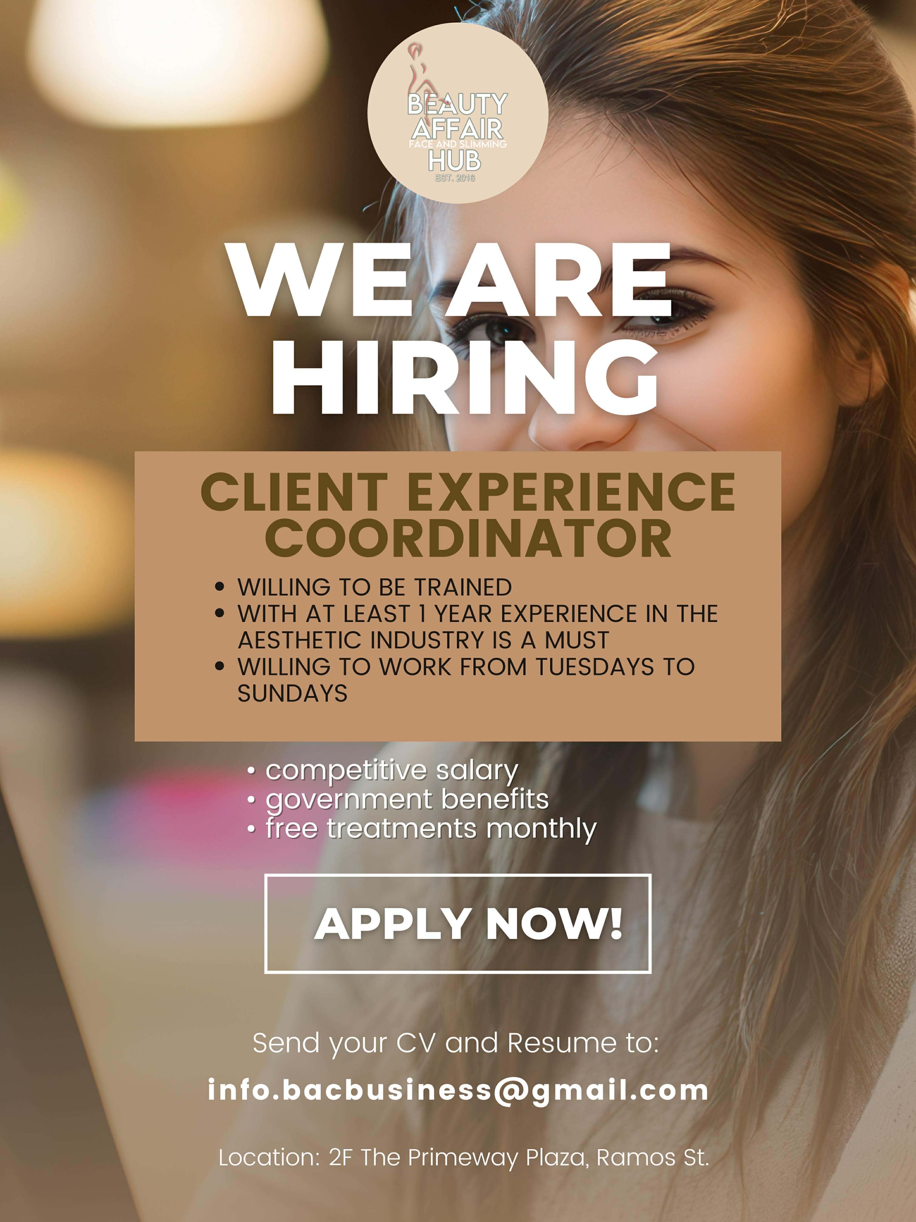 Client Experience Coordinator